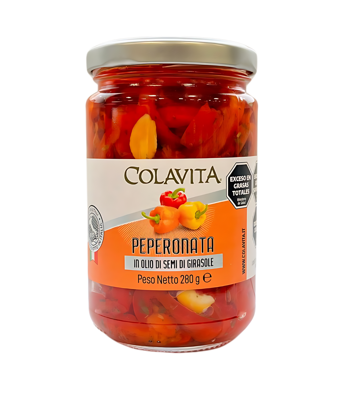 Pimientos En Aceite Colavita 280 Gr.