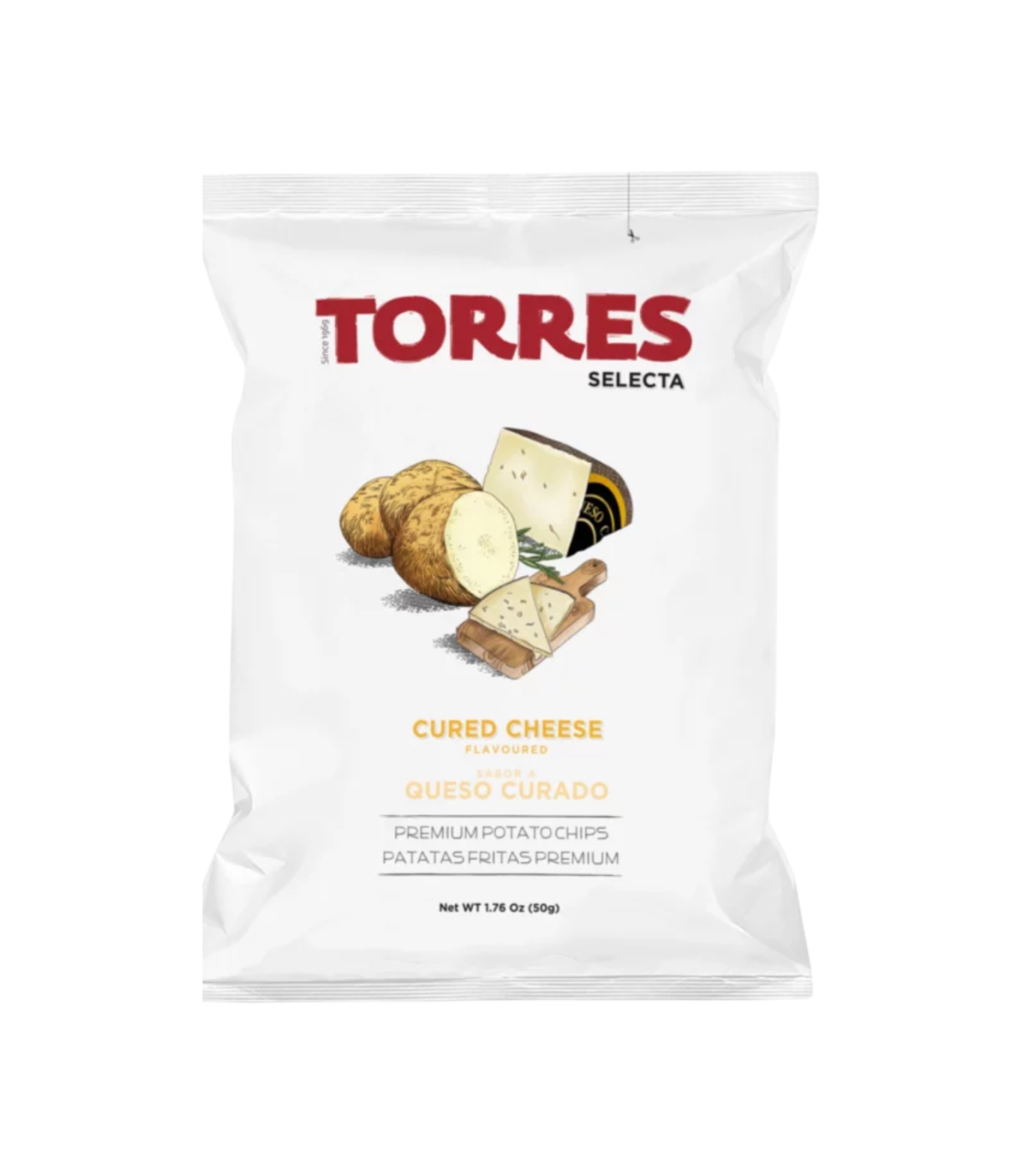 Papas Fritas Queso Curado Torres 150 Gr.