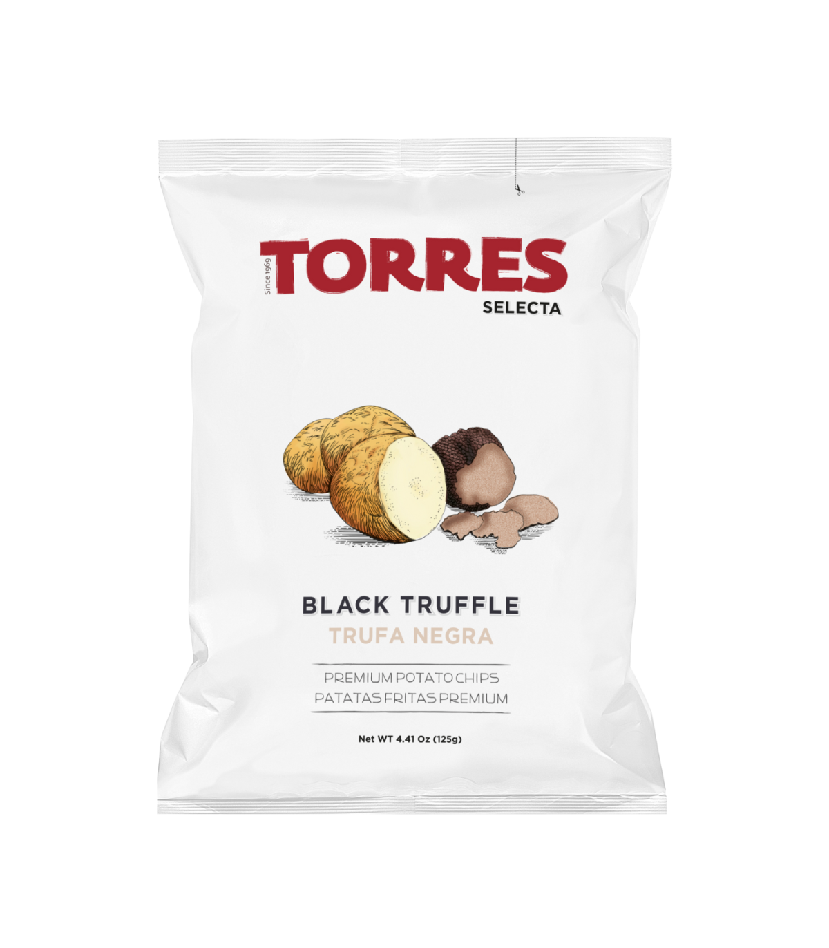 Papas Fritas Trufa Negra Torres 125 Gr.