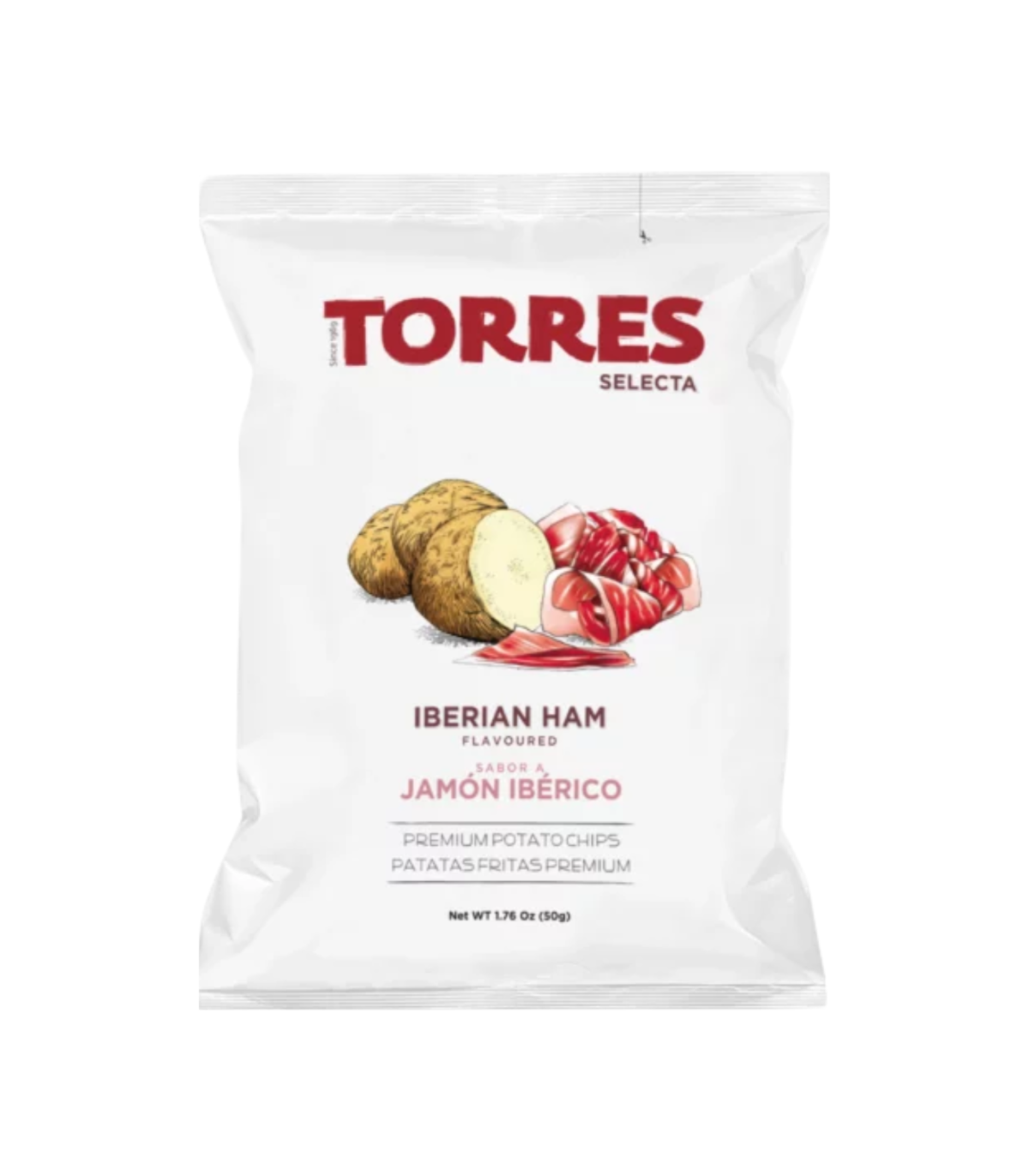 Papas Fritas Jamón Iberico Torres 150 Gr.