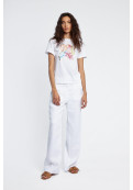 Remera Foil Milos Blanca