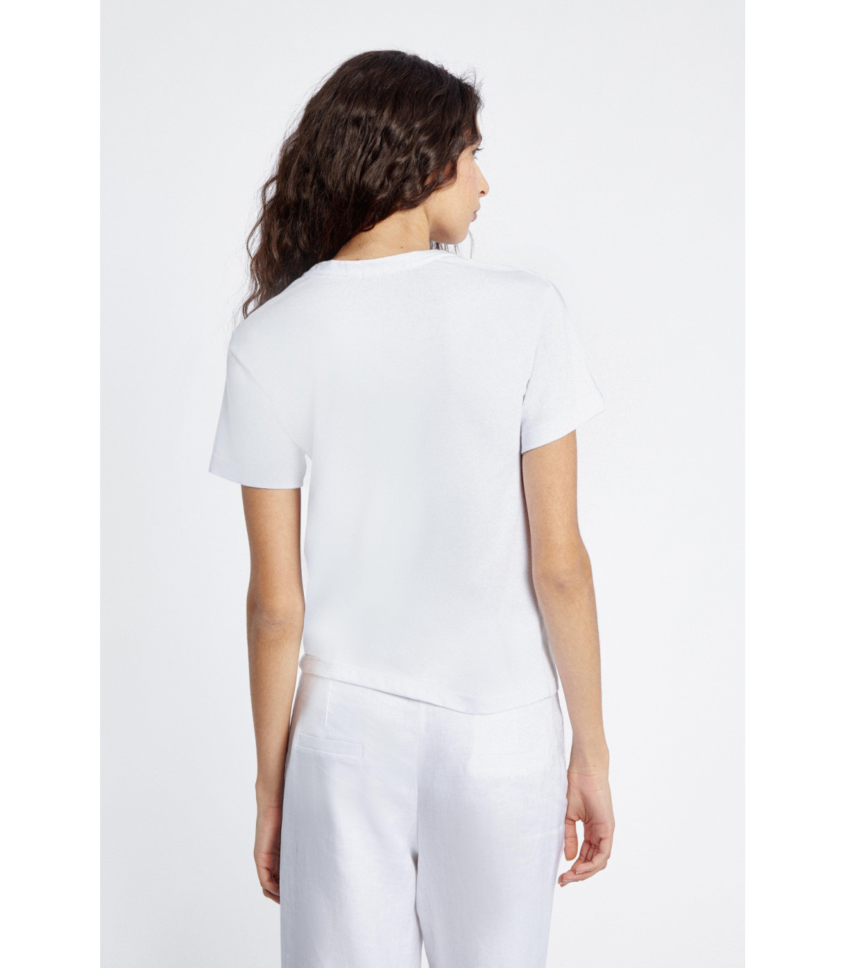 Remera Foil Milos Blanca