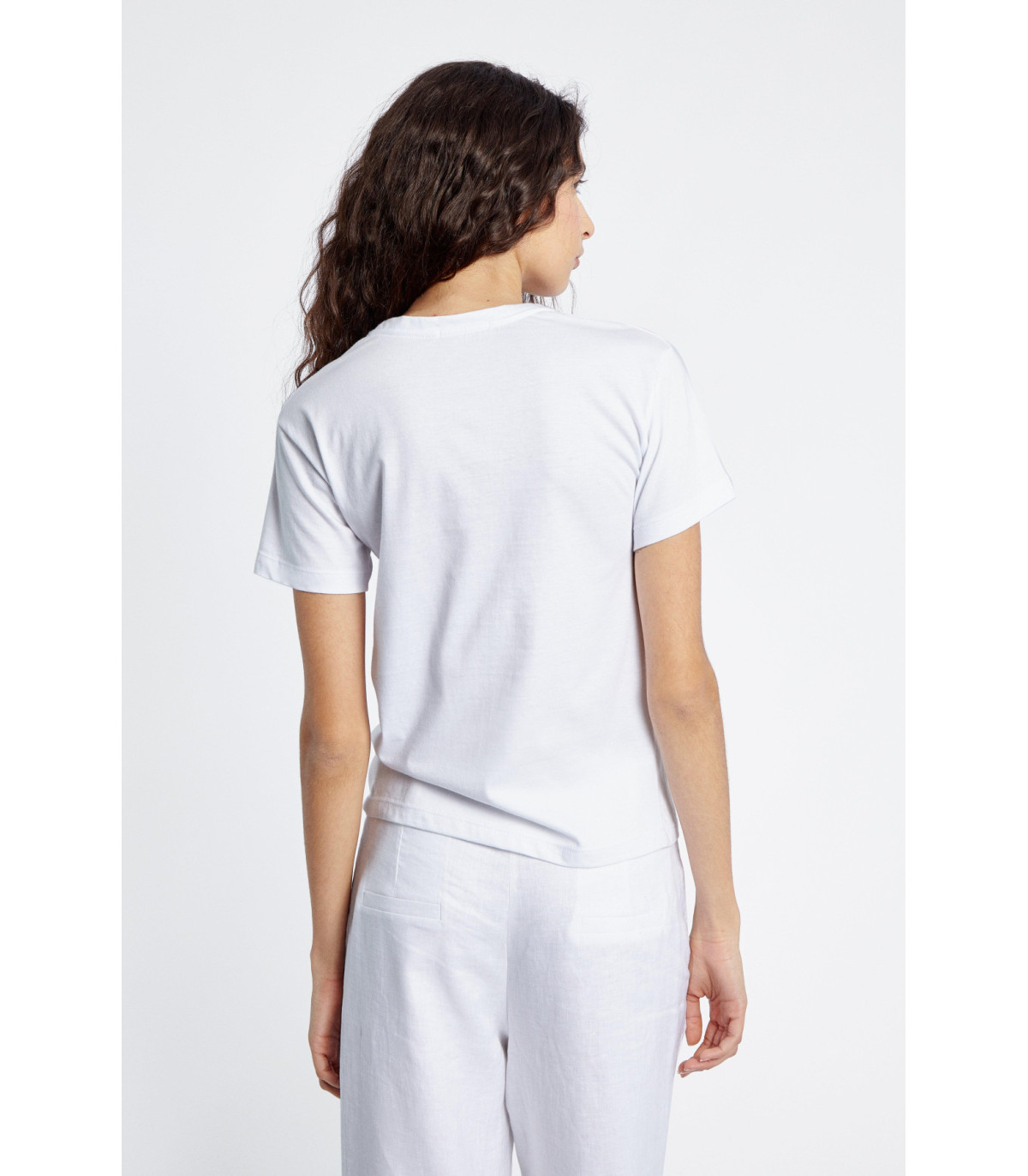 Remera Foil Milos Blanca