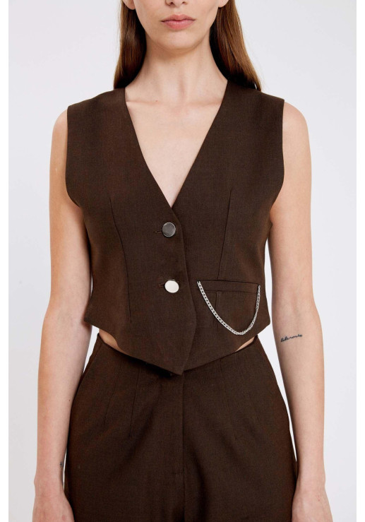 Chaleco Welch Marron