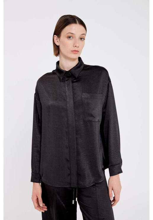 Camisa Adele Negro