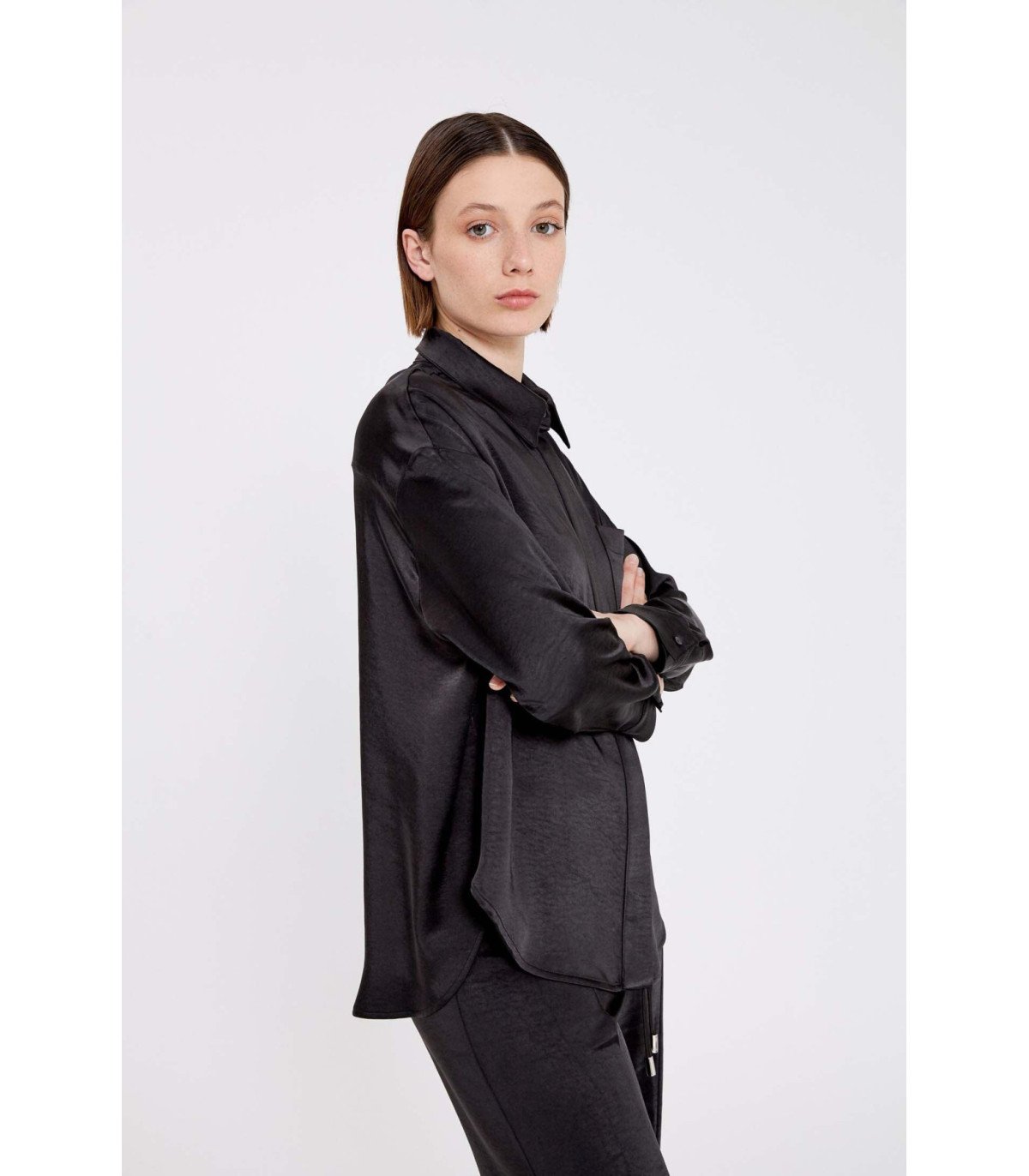 Camisa Adele Negro