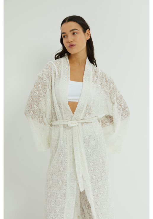Kimono Poussin Off White