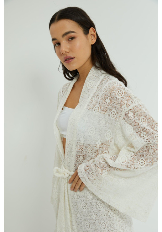 Kimono Poussin Off White