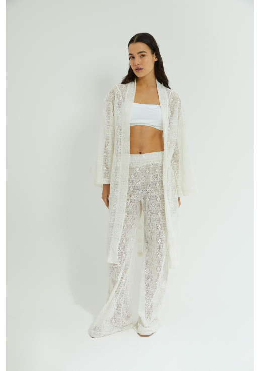 Kimono Poussin Off White