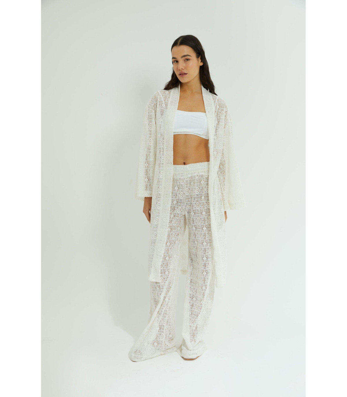 Kimono Poussin Off White