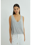 Musculosa Leger Gris