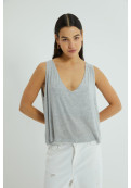 Musculosa Leger Gris