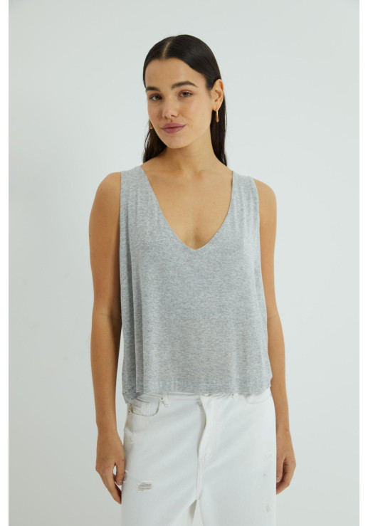 Musculosa Leger Gris