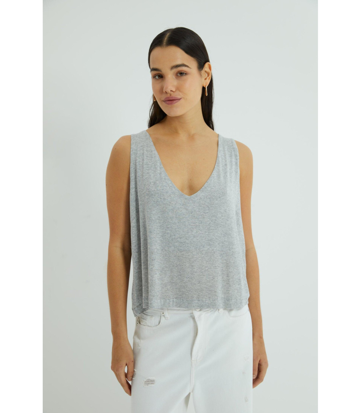 Musculosa Leger Gris