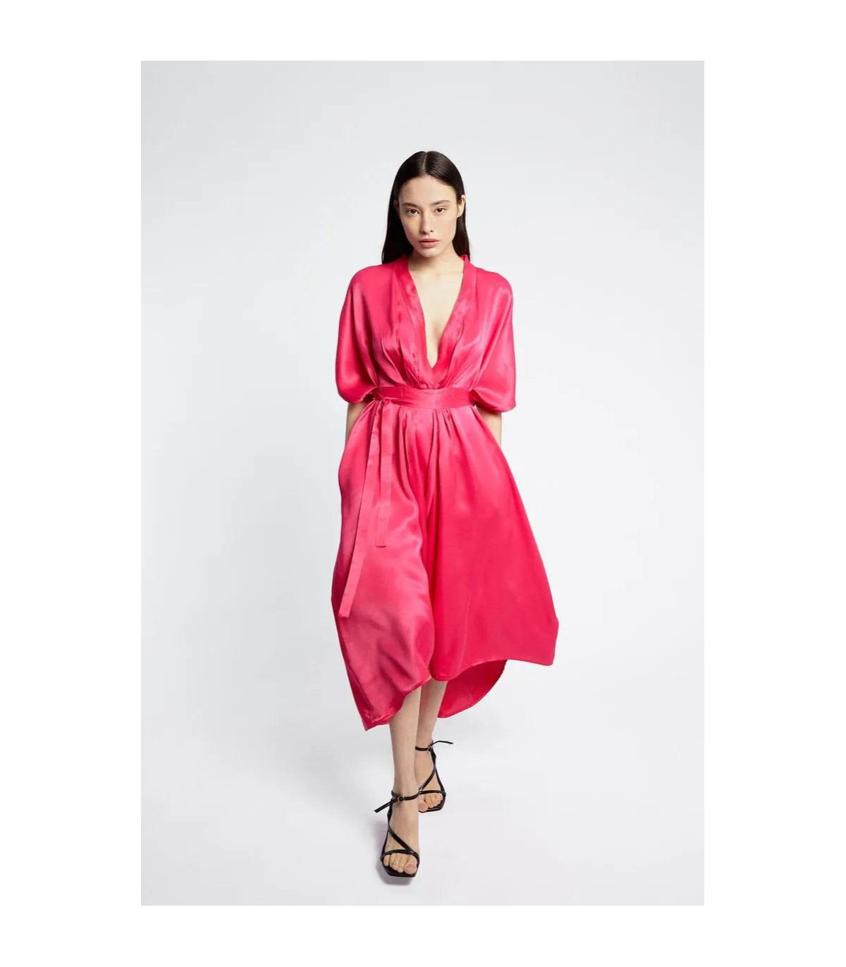 Vestido Cirillo Fucsia