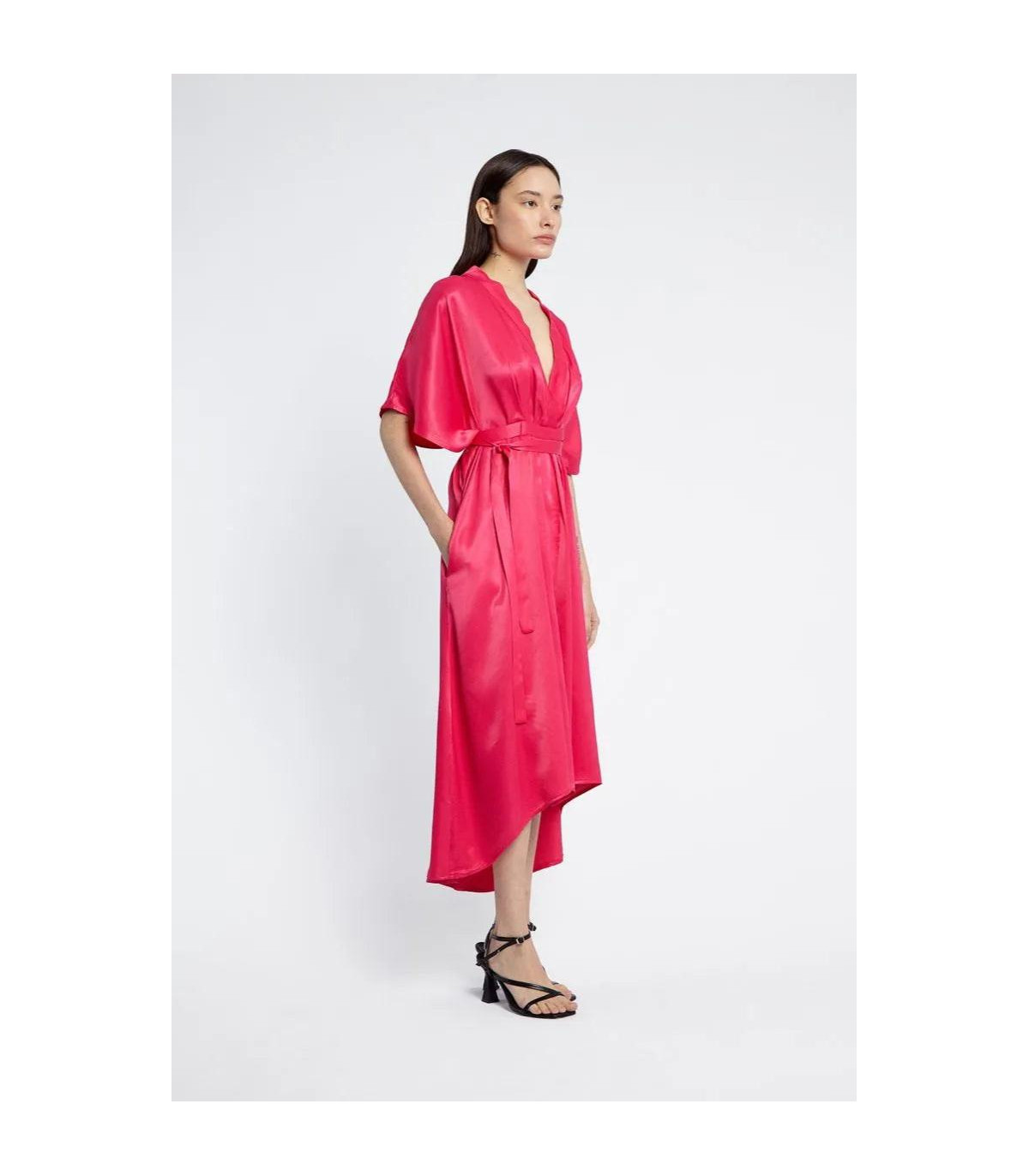 Vestido Cirillo Fucsia