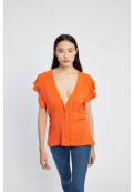 Blusa Alice Naranja