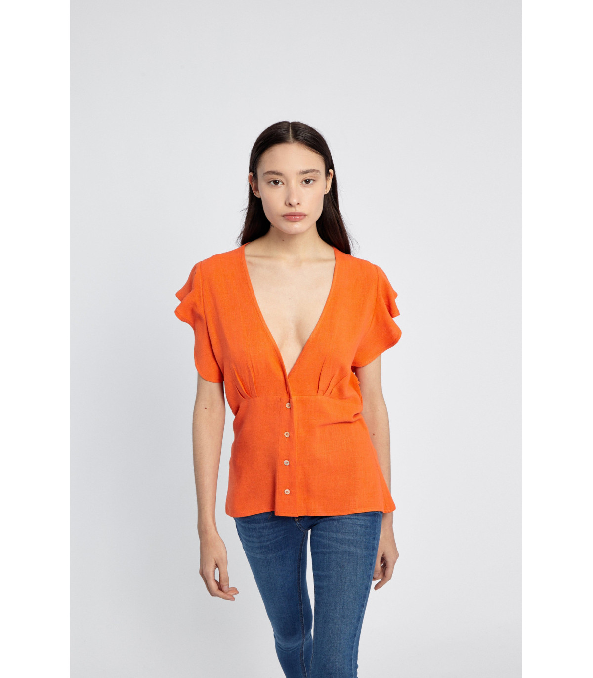 Blusa Alice Naranja