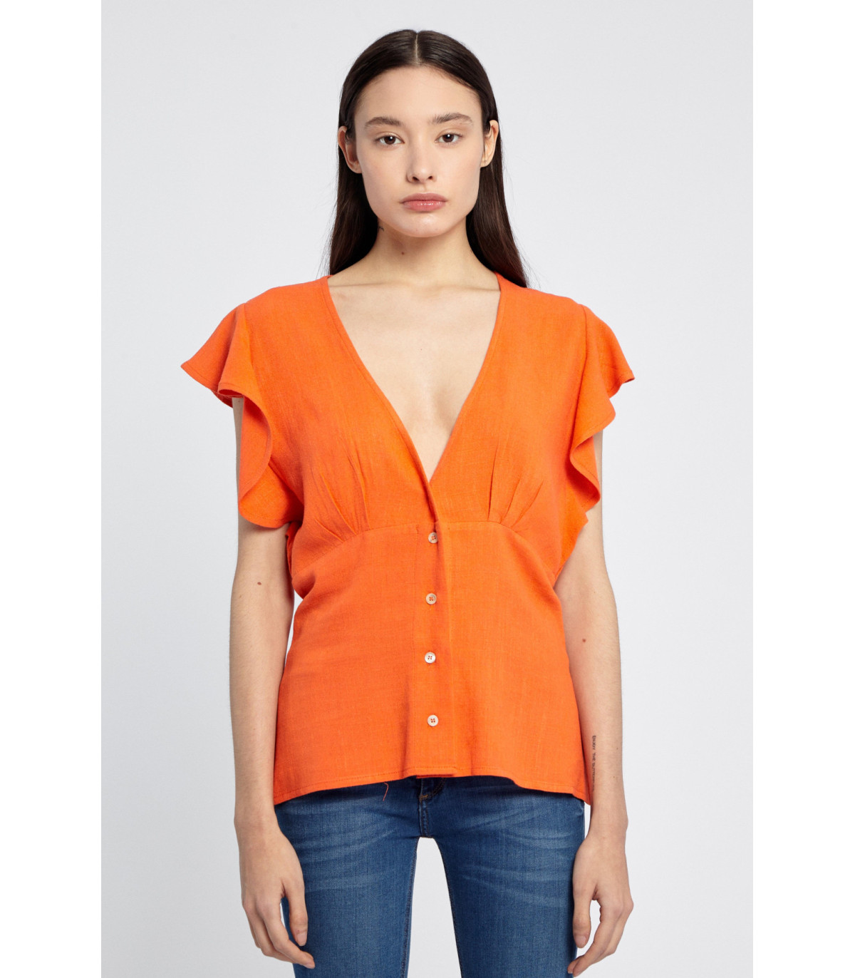 Blusa Alice Naranja