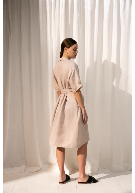 Vestido Candance Camel