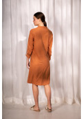 Vestido Camisero Moira Camel
