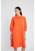 Vestido Camisero Lua Naranja