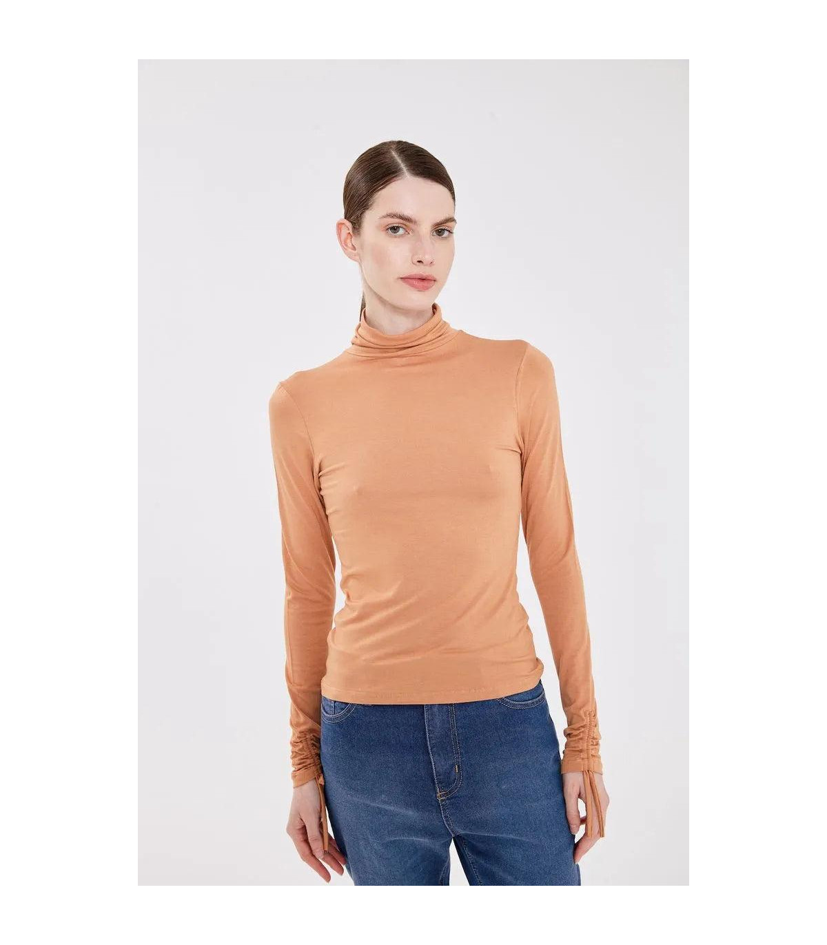 Polera Shadow Camel