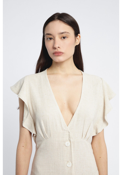 Vestido Alice Camel