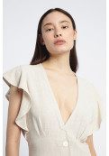 Vestido Alice Camel