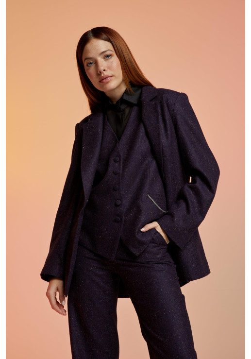 Blazer Iris Violeta