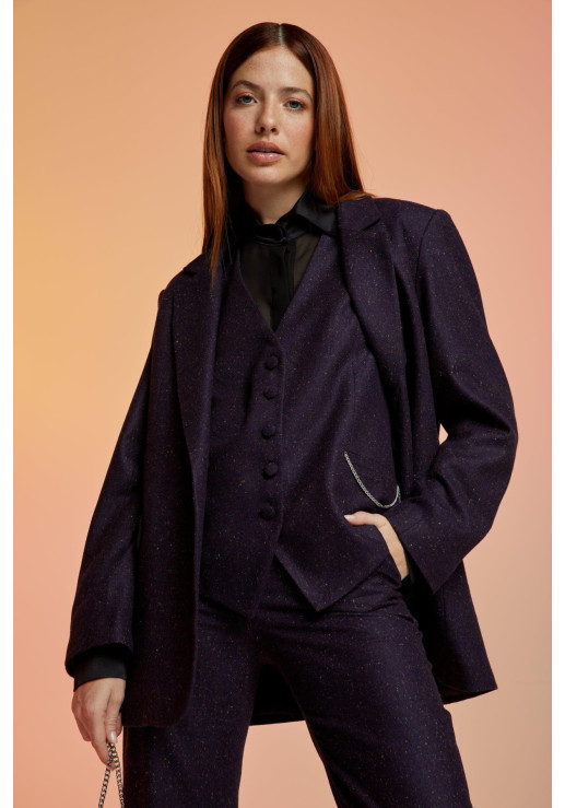 Blazer Iris Violeta