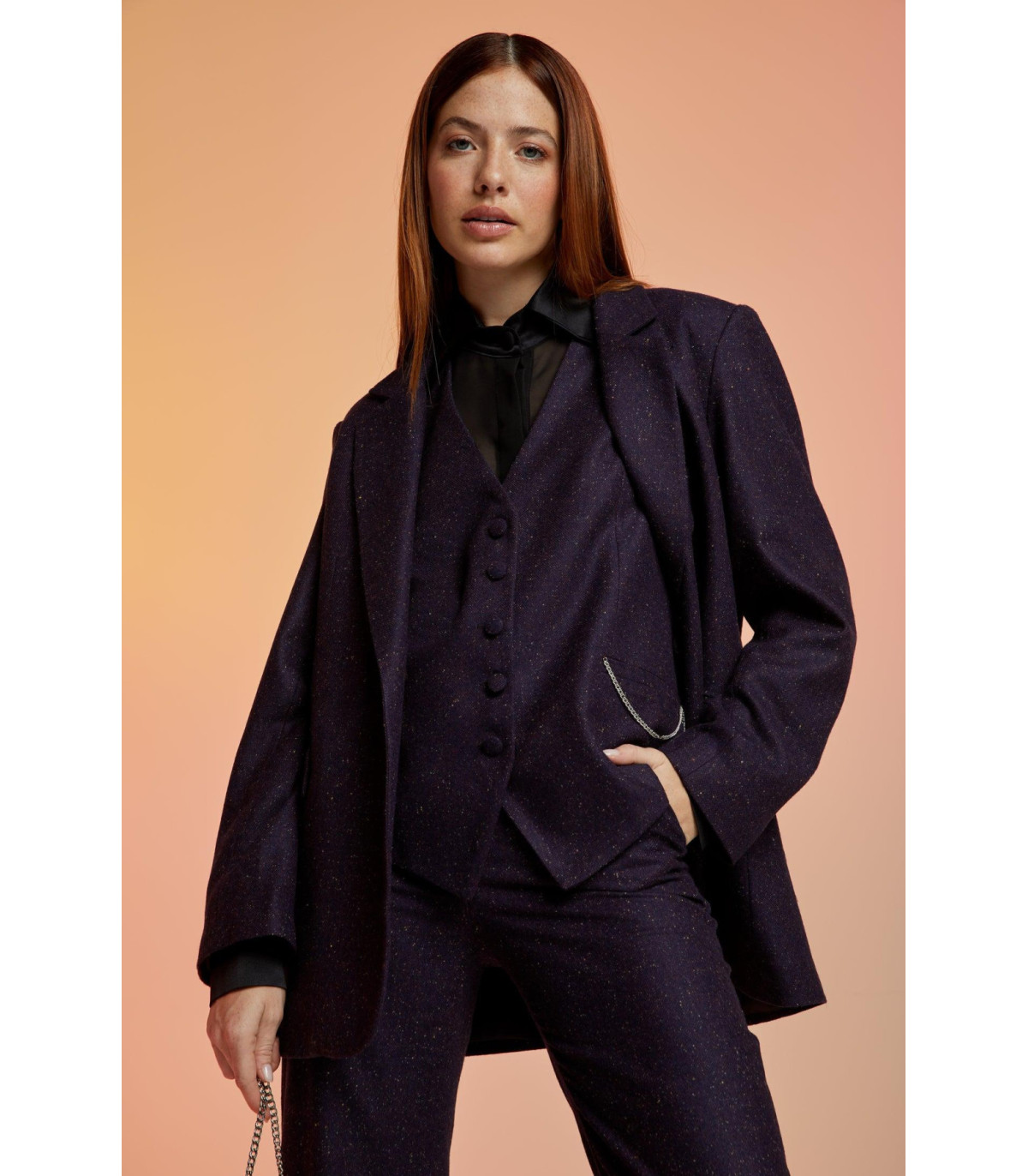 Blazer Iris Violeta