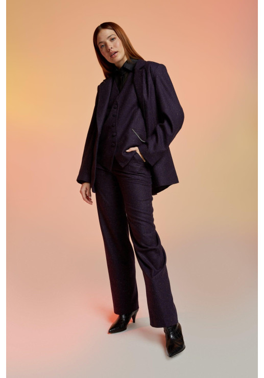 Blazer Iris Violeta