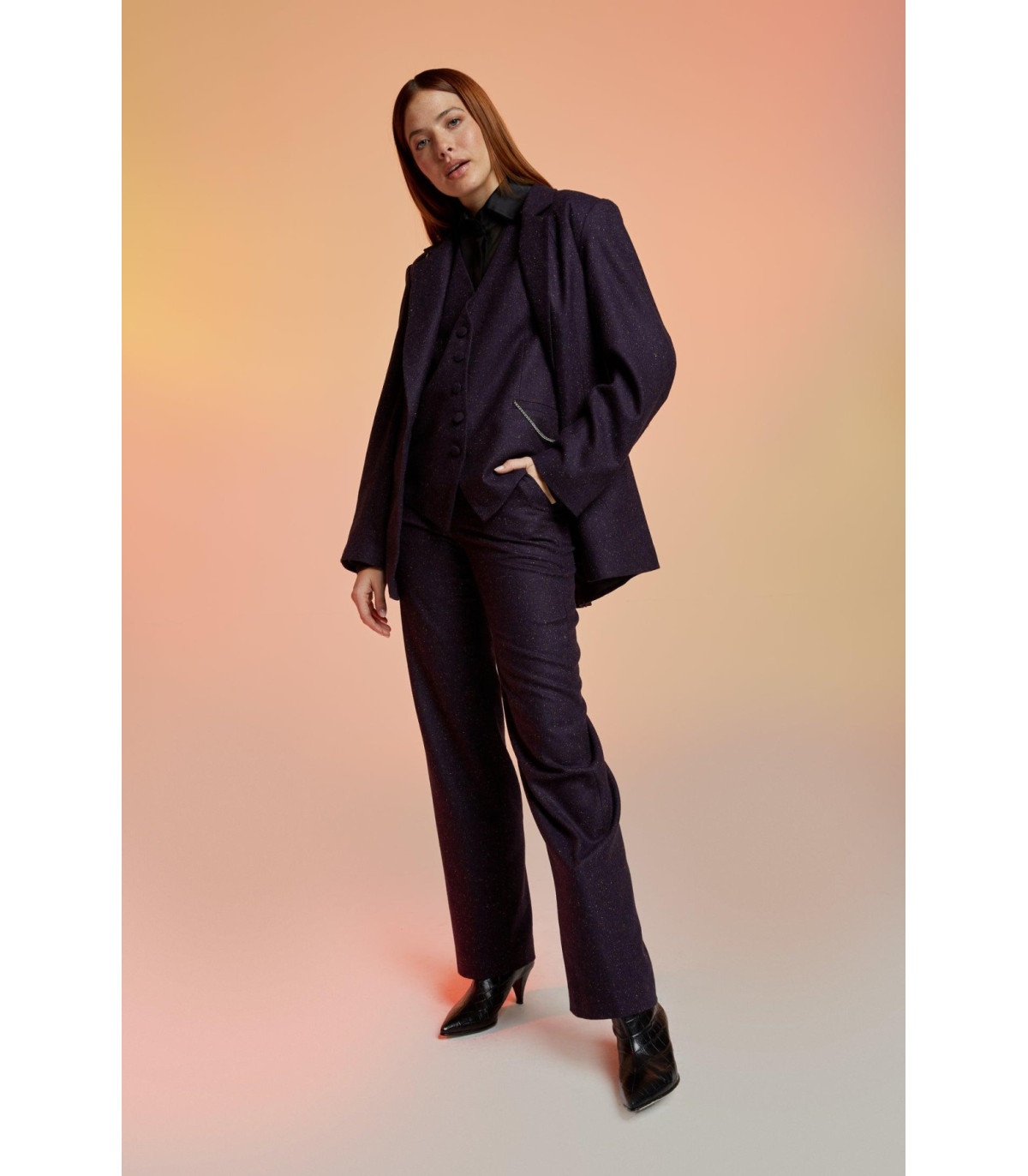 Blazer Iris Violeta