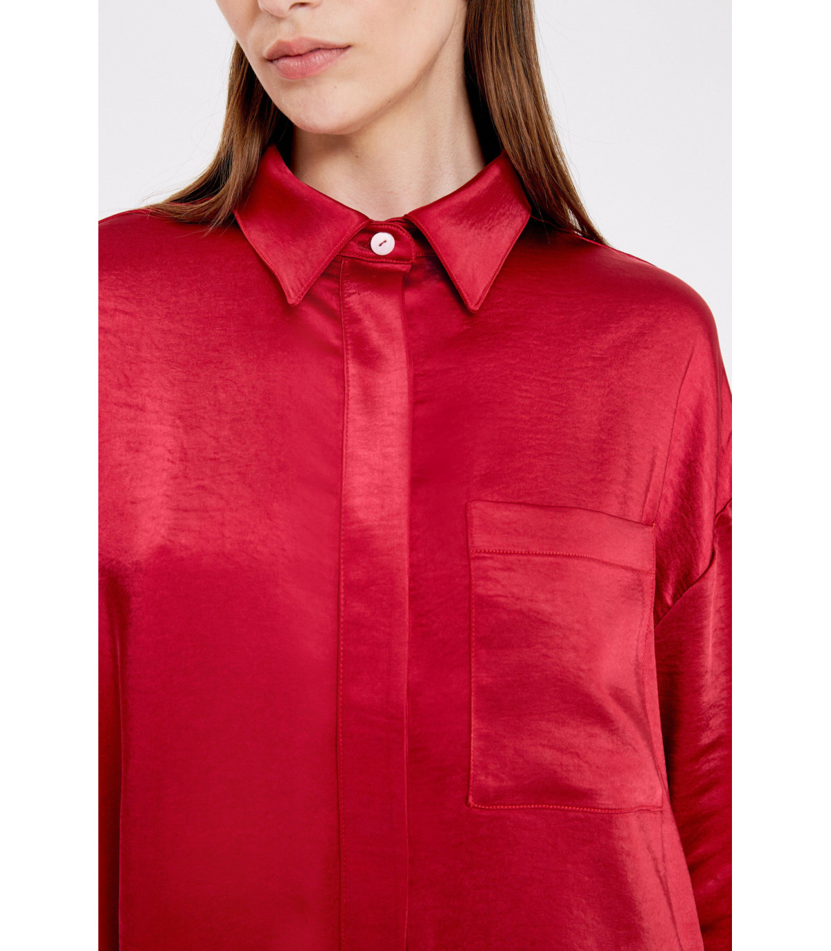 Camisa Adele Bordo