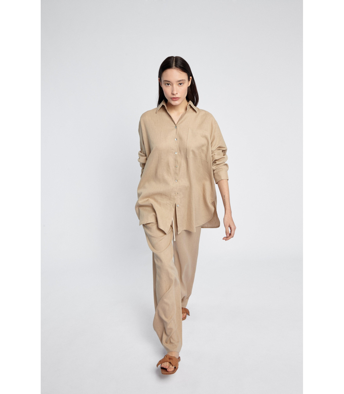 Camisa Lucila Camel