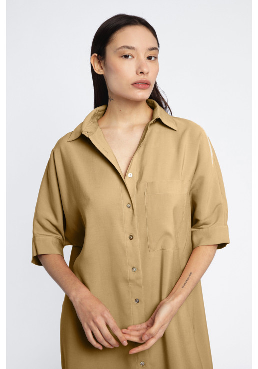 Vestido Kathryn Camel