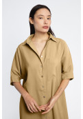 Vestido Kathryn Camel