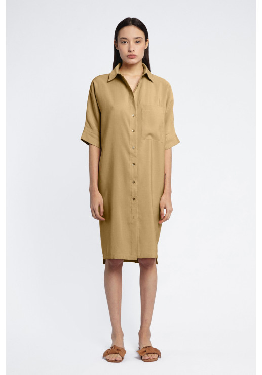 Vestido Kathryn Camel