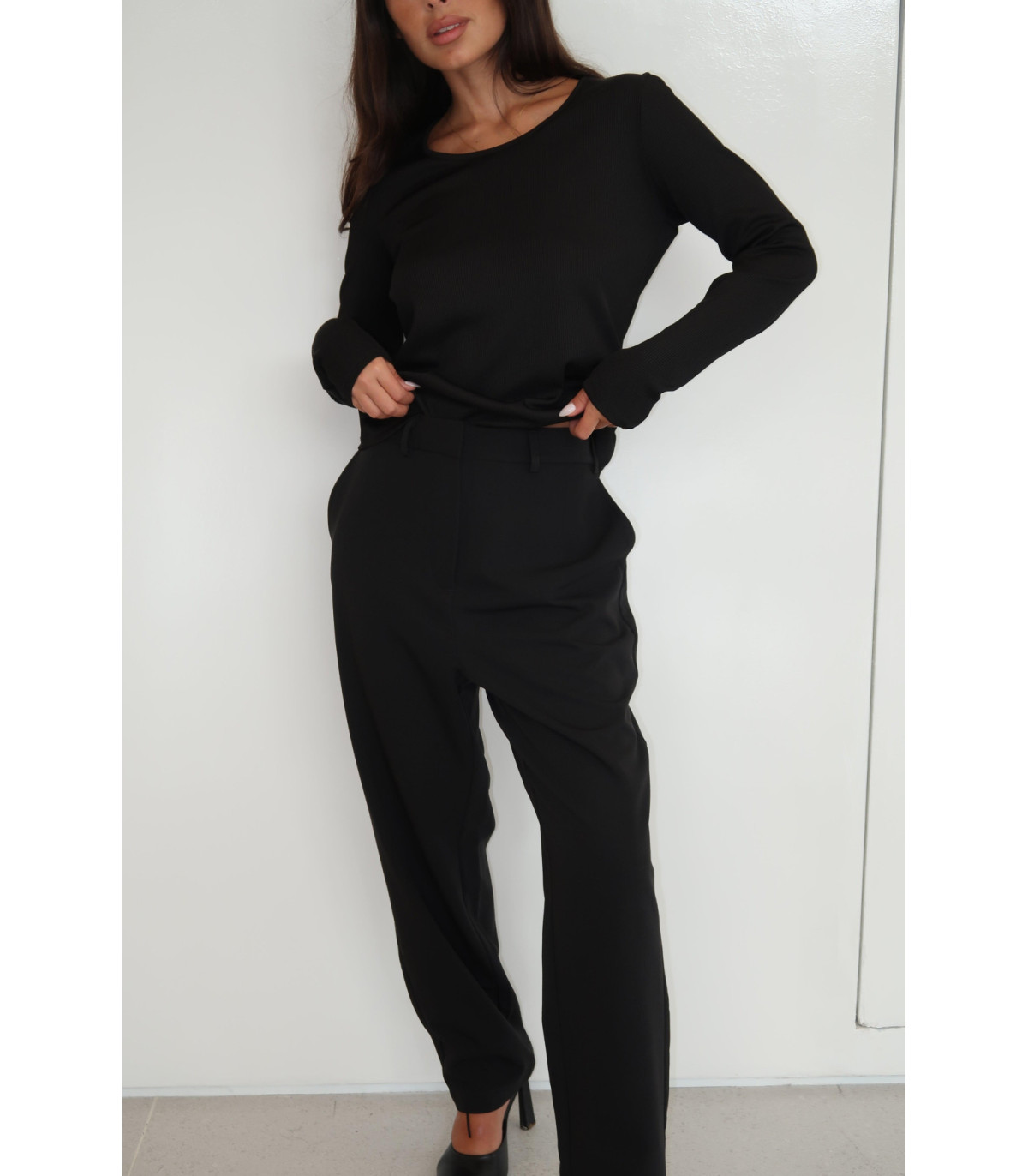 Pantalon Haley Negro