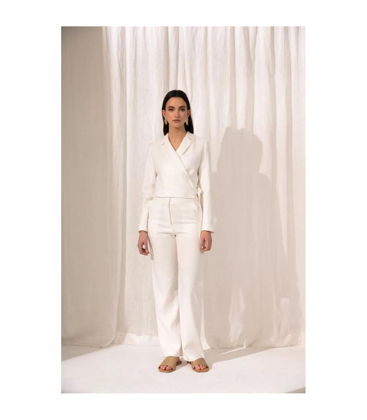 Pantalón Myra Off White