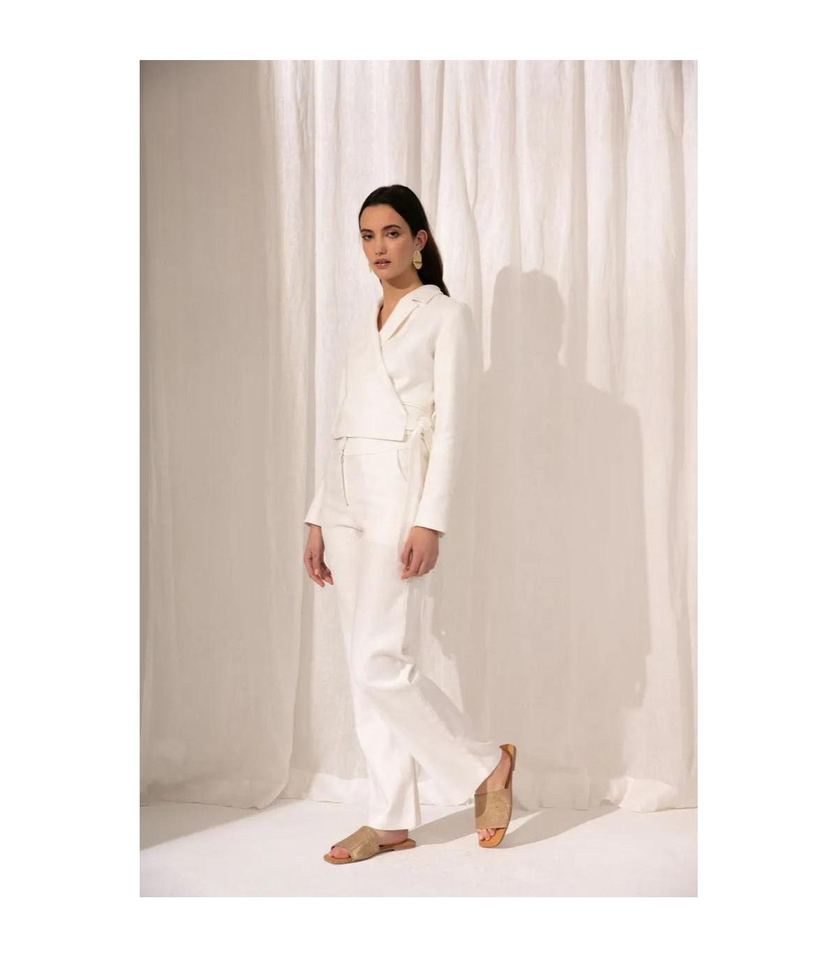 Pantalón Myra Off White