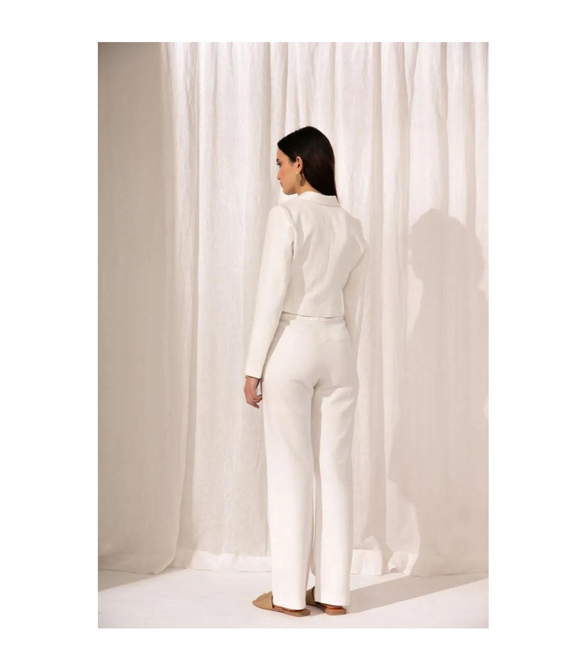 Pantalón Myra Off White