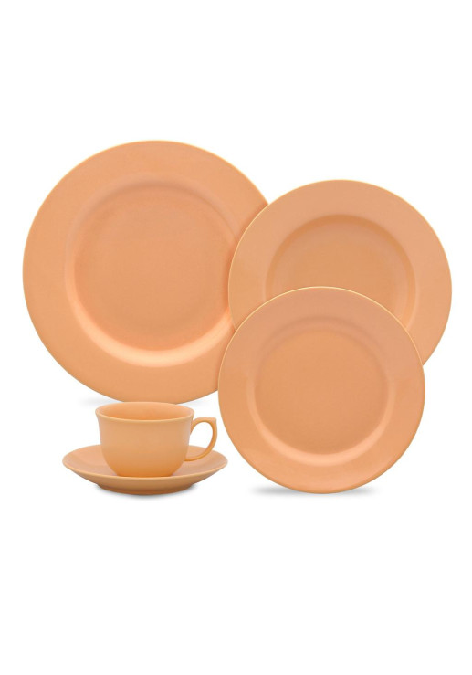 Juego De Vajilla Peach X30 Piezas