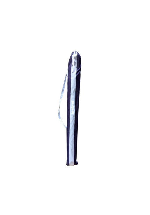Sombrilla 2 Mts Rayada Blanca Y Azul