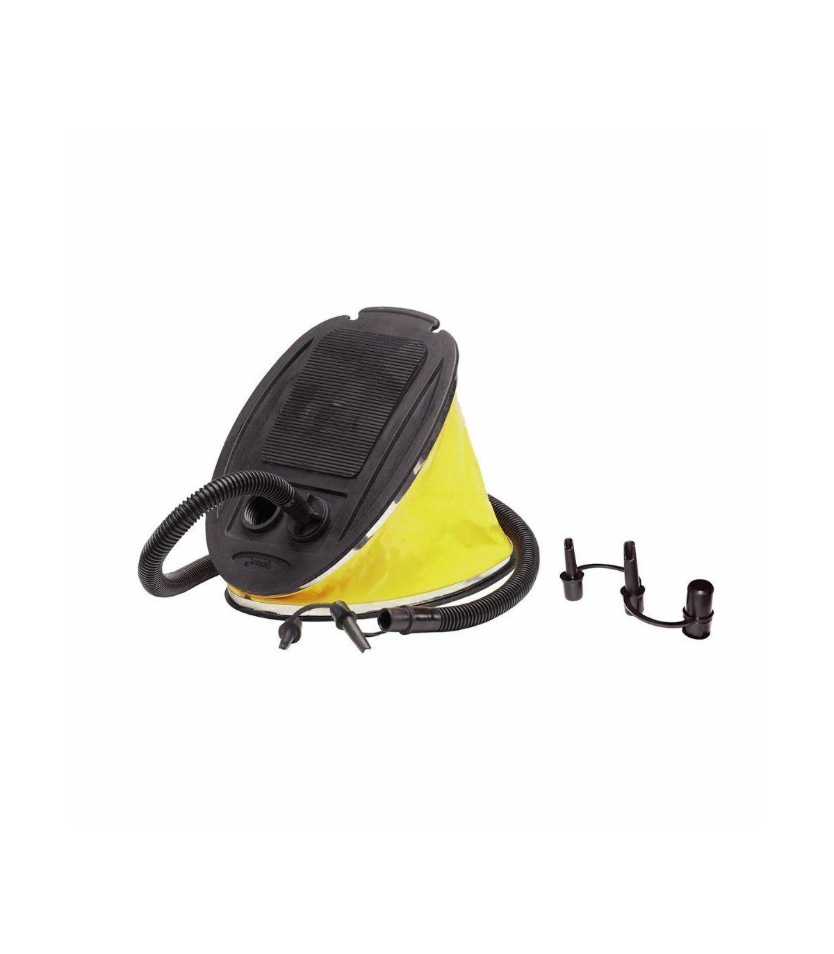 Inflador Fuelle De Pie 3 Tls, 3 Adaptadores - Infla Y Desinfla