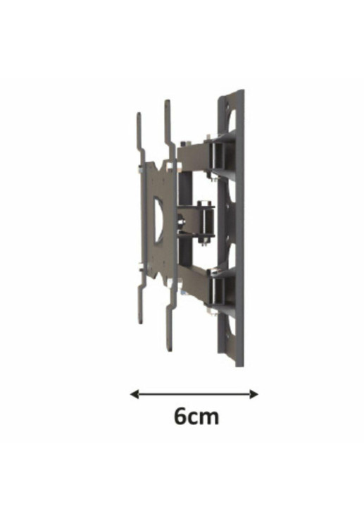 Soporte Tv Extensible Giratorio Y Con Inclinación, De 10" A 43"