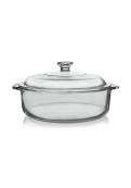 Libbey - Cacerola De Vidrio 1.9 Lt Con Tapa