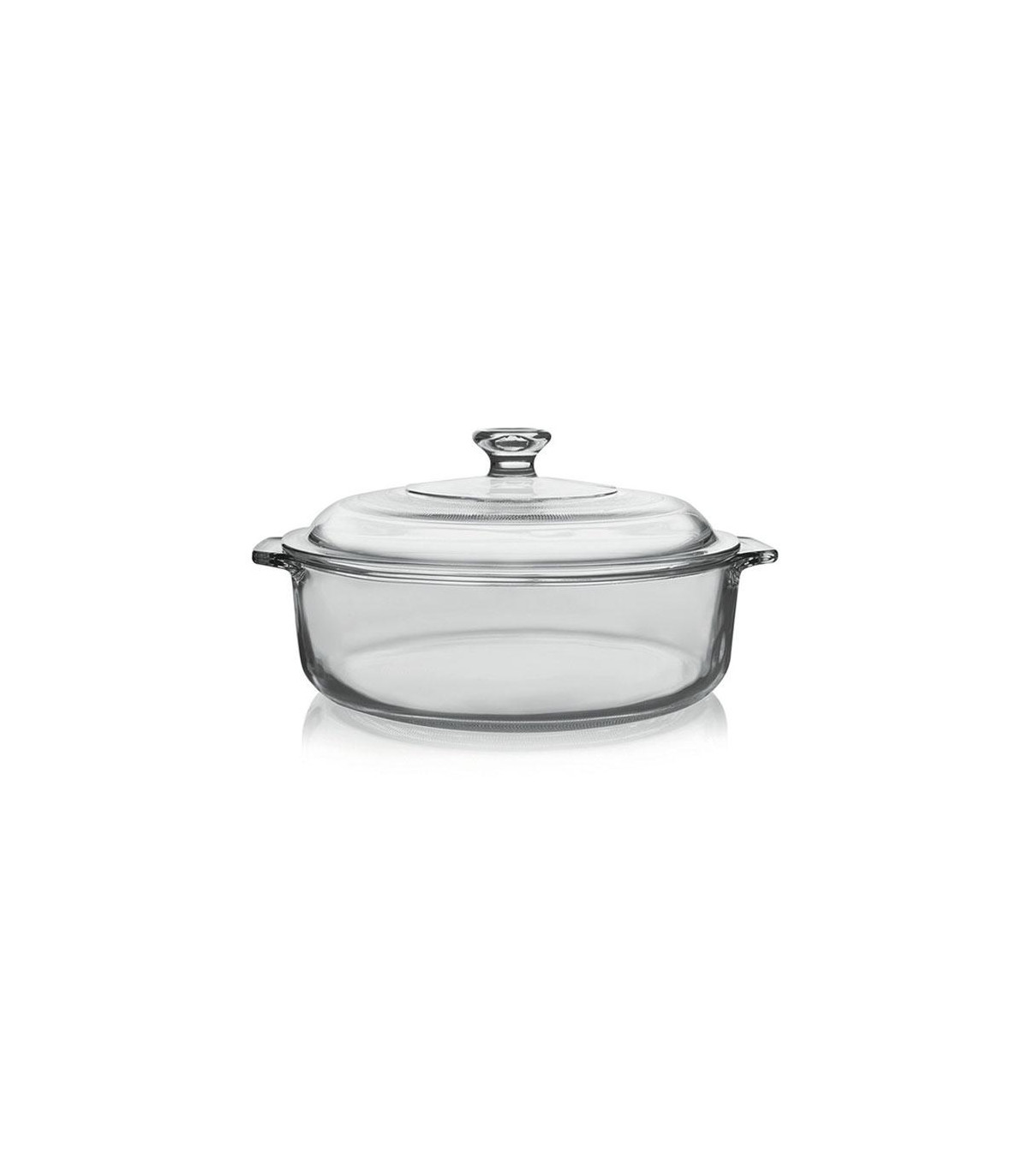 Libbey - Cacerola De Vidrio 1.9 Lt Con Tapa