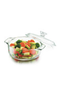 Libbey - Cacerola De Vidrio 1.9 Lt Con Tapa
